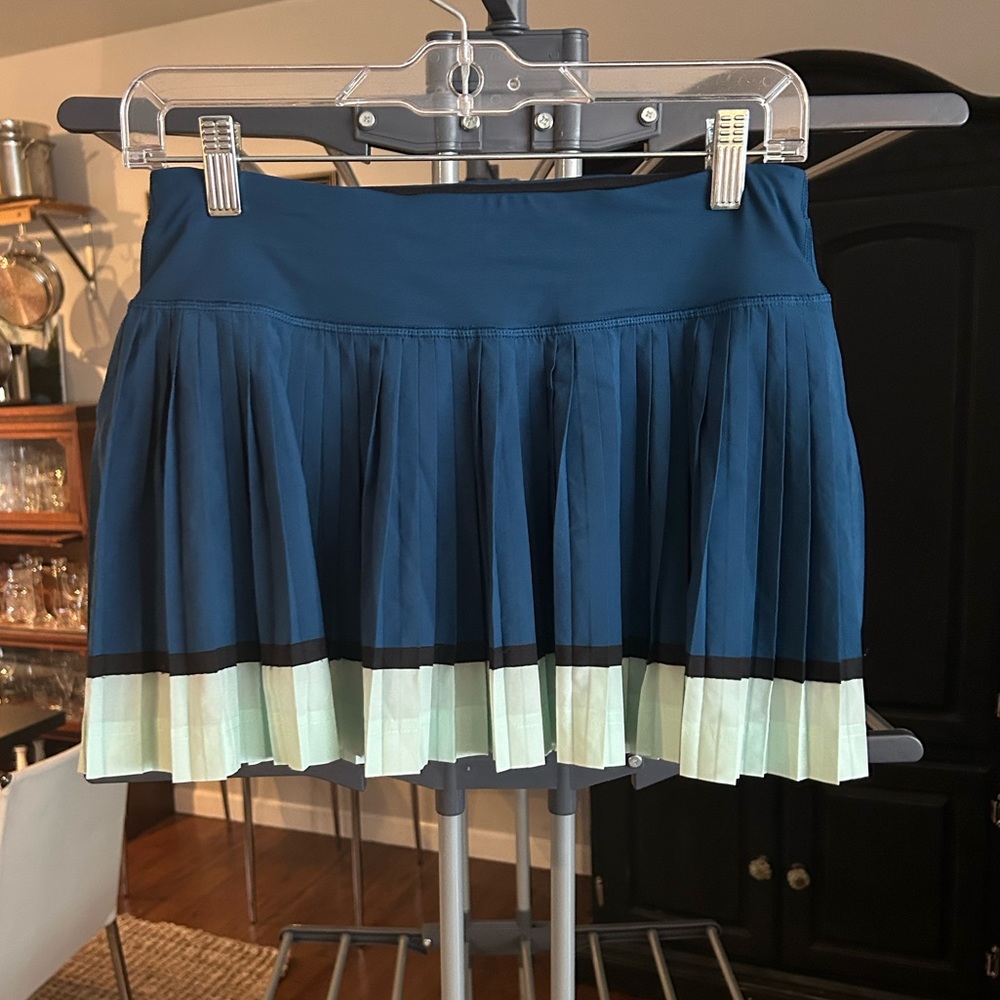 Lululemon Pleat to Street ll Skort Blue Aqua
